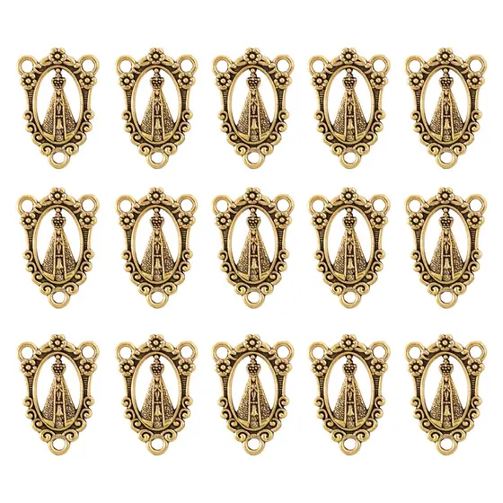 Entremeio N. Sra Aparecida 15X23Mm Em Zamac Com 250G