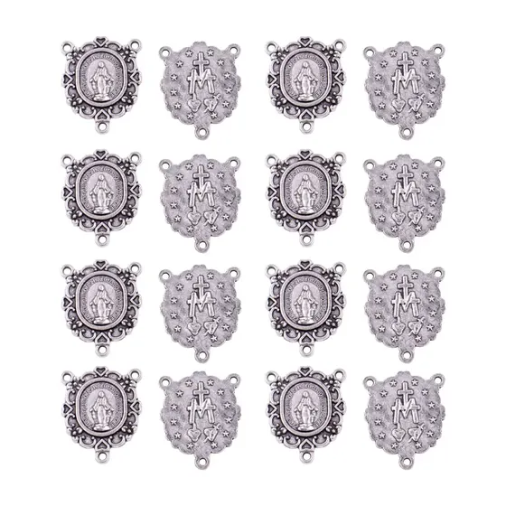 Entremeio N.S Das Gracas 19X23Mm Em Zamac Com 250G