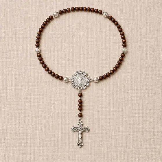 Entremeio Cruz De Sao Bento Com Strass 20Mm Em Zamac Com 30 Pecas