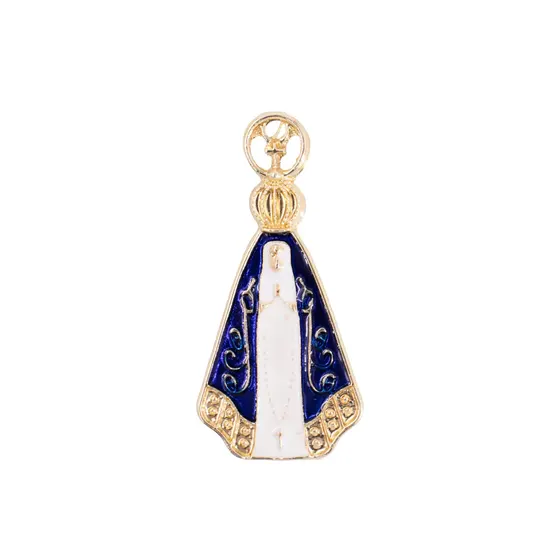 Pingente Cataforetico Nossa Senhora Em Zamac Com 07 Pecas - Colorido 103