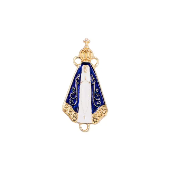 Entremeio Cataforetico Nossa Senhora Em Zamac Com 07 Pecas - 103 Colorido