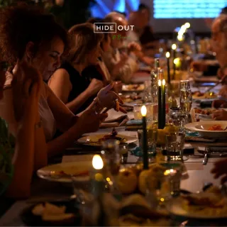 HIDEOUT ALBARARI - DINNER - 08:00 PM - WED