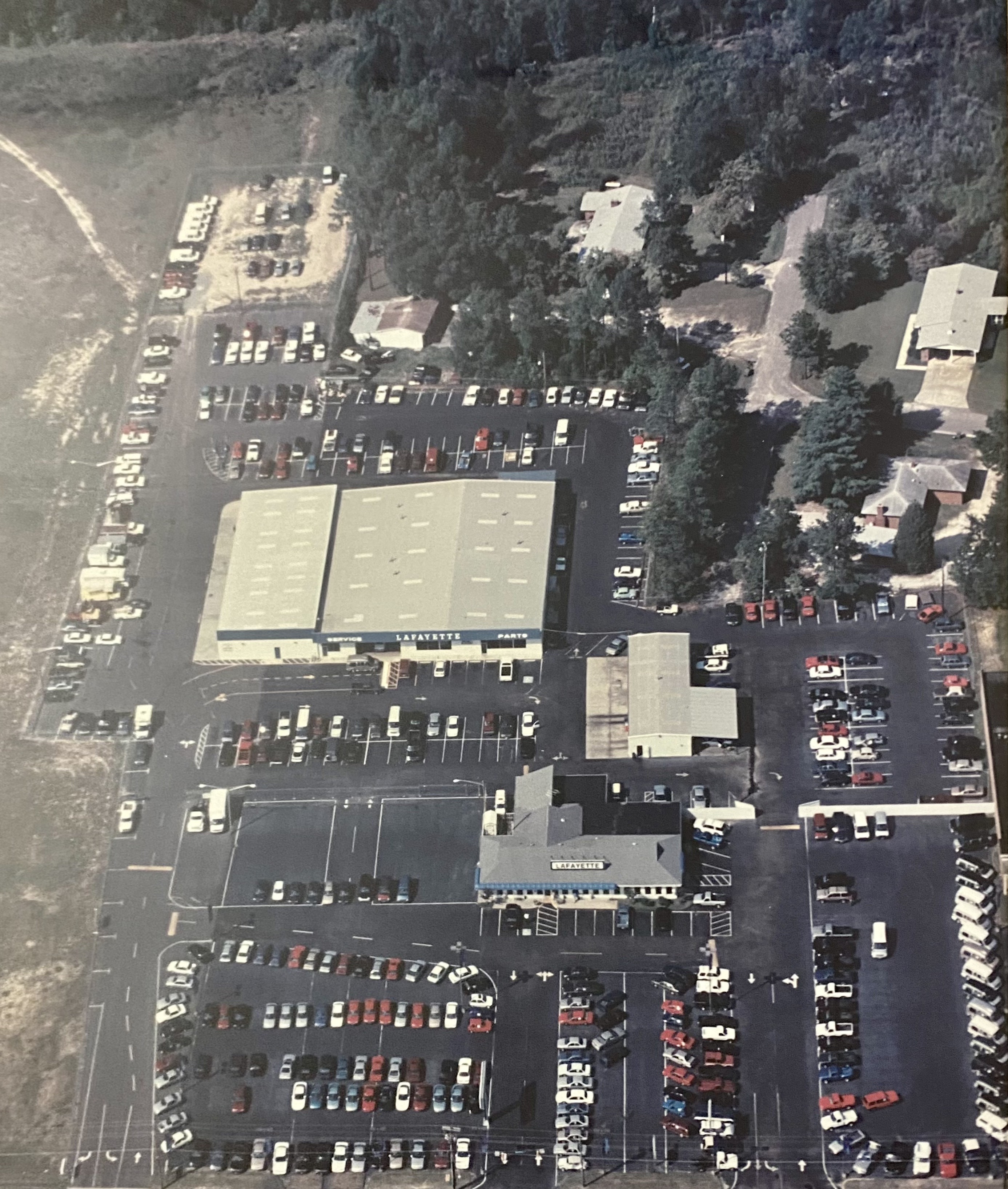 LaFayette Ford Aerial view