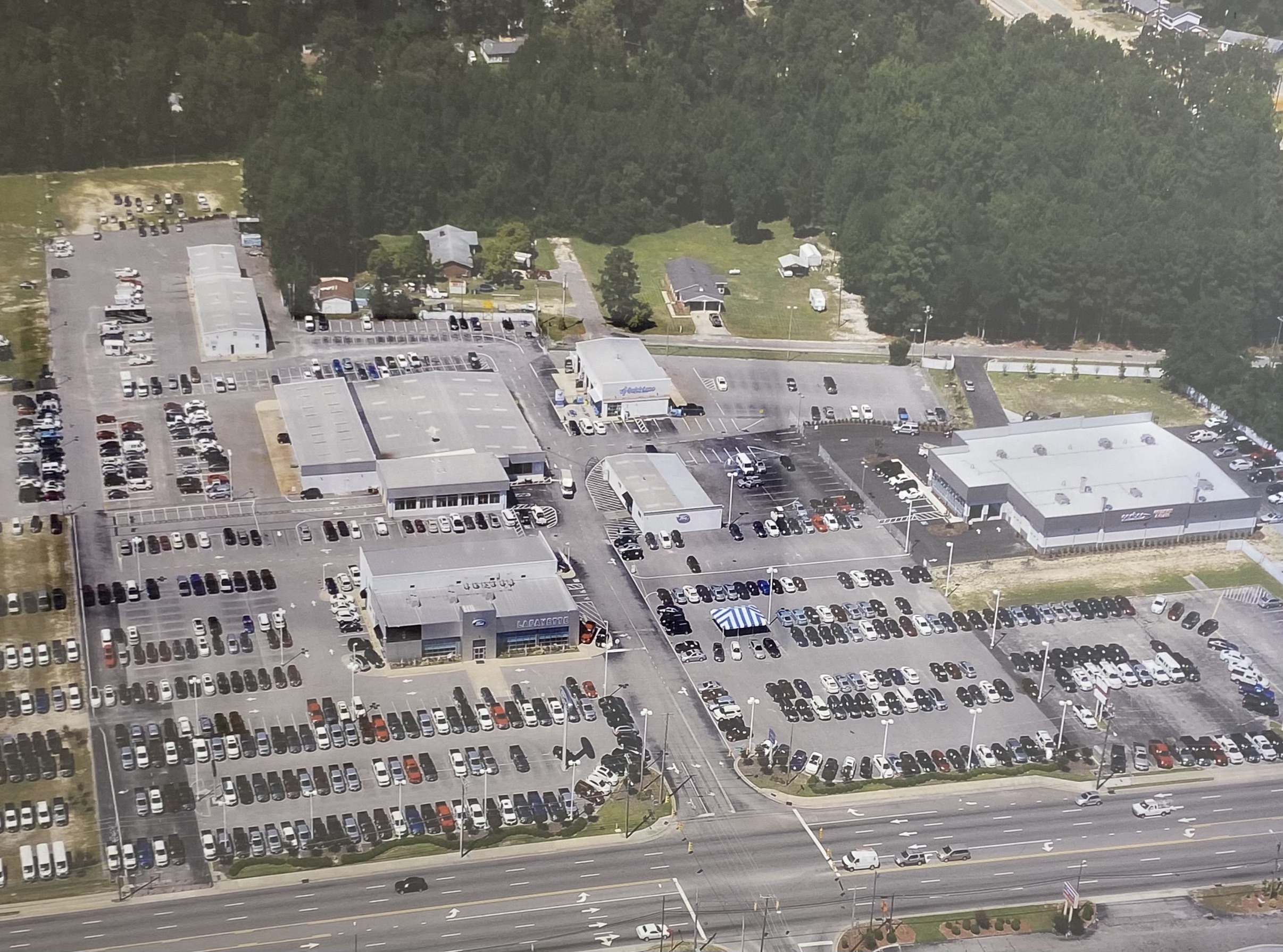 LaFayette Ford Aerial View