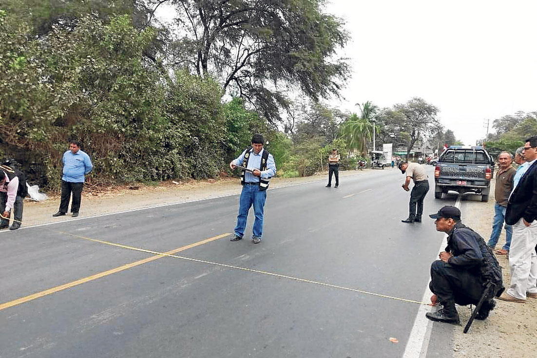 Policías heridos en accidente de tránsito