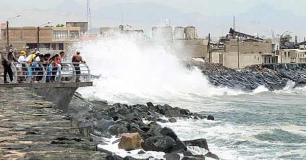 Alerta de oleaje ligero en el litoral norte