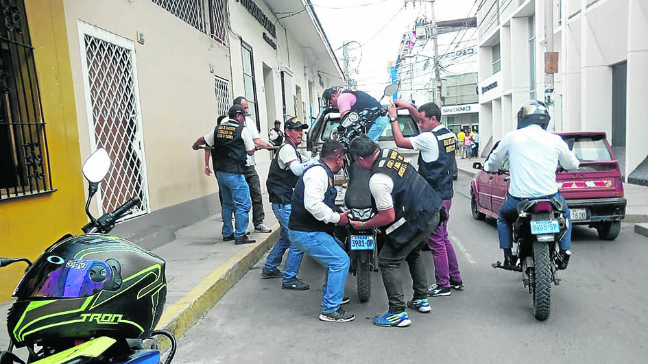 ‘Cacería’ de motos lineales  en zonas rígidas del centro