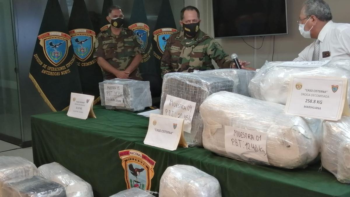 Más de 16 toneladas de droga se han incautado en lo que va del año