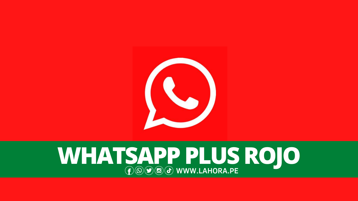 WhatsApp Plus Rojo: así puede descargar gratis la APK para instalar la app