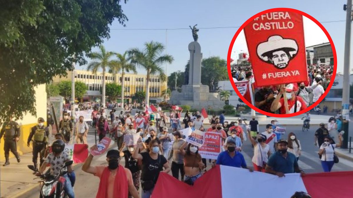 Convocan a marcha contra la corrupción e incapacidad de Castillo