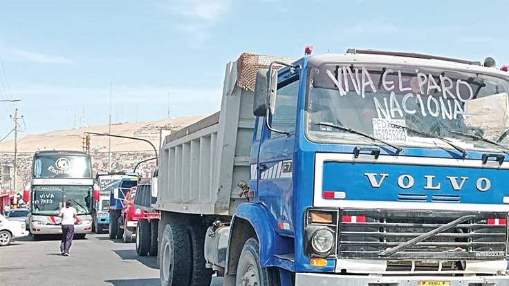 Paro de transportistas
