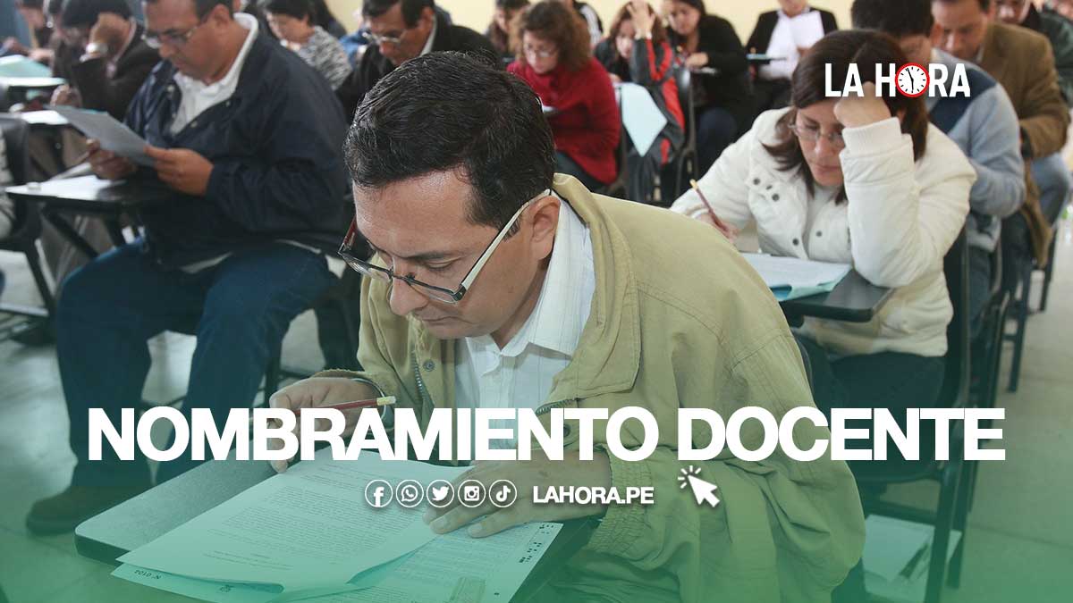 Examen De Nombramiento Docente 2022 Link ¿dónde Ver Los Resultados