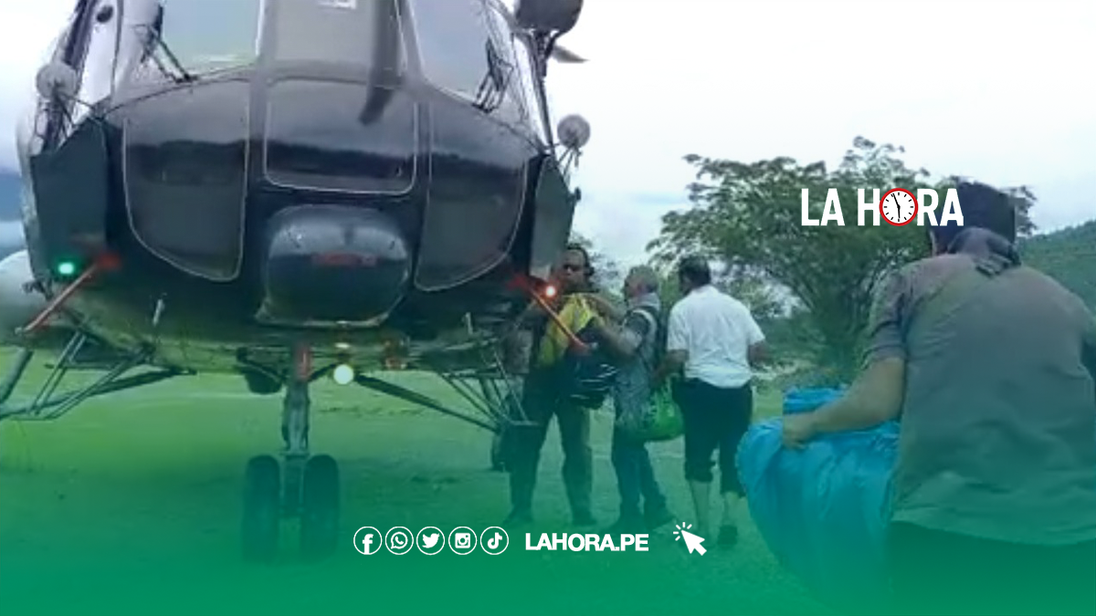 PNP rescata a más de 60 damnificados por lluvias en Morropón