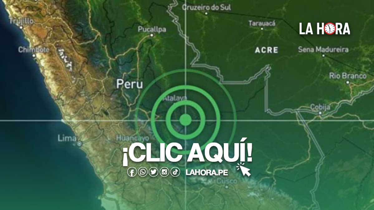 Último temblor HOY: conoce dónde fue el epicentro del último temblor de hoy en Perú?