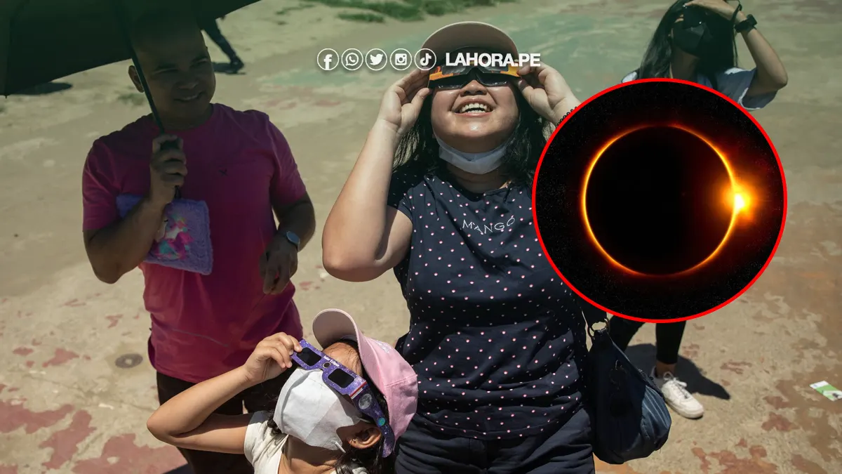 ¿Por qué no debo mirar el eclipse solar 2023 sin protección? MINSA advierte los peligros que puedes enfrentar