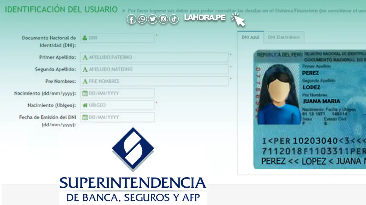 ¿Cómo ver mi reporte de deudas en la SBS y consultar con DNI?