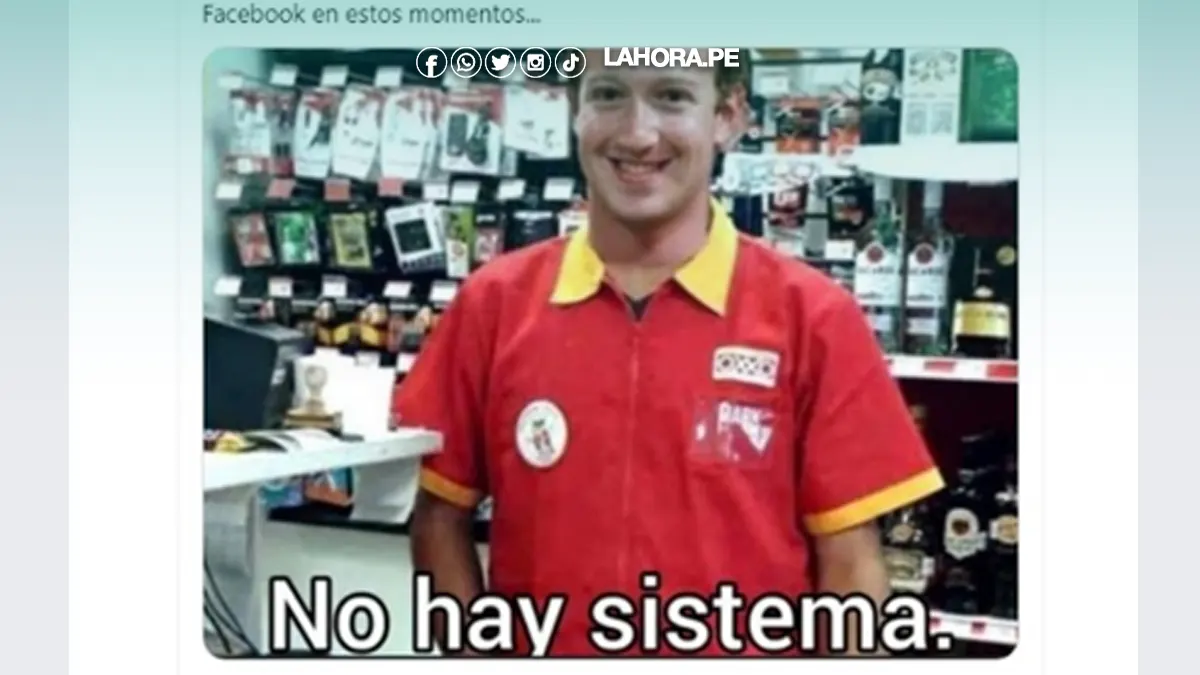 Se cayó Facebook los mejores memes de la caída de Facebook e Instagram