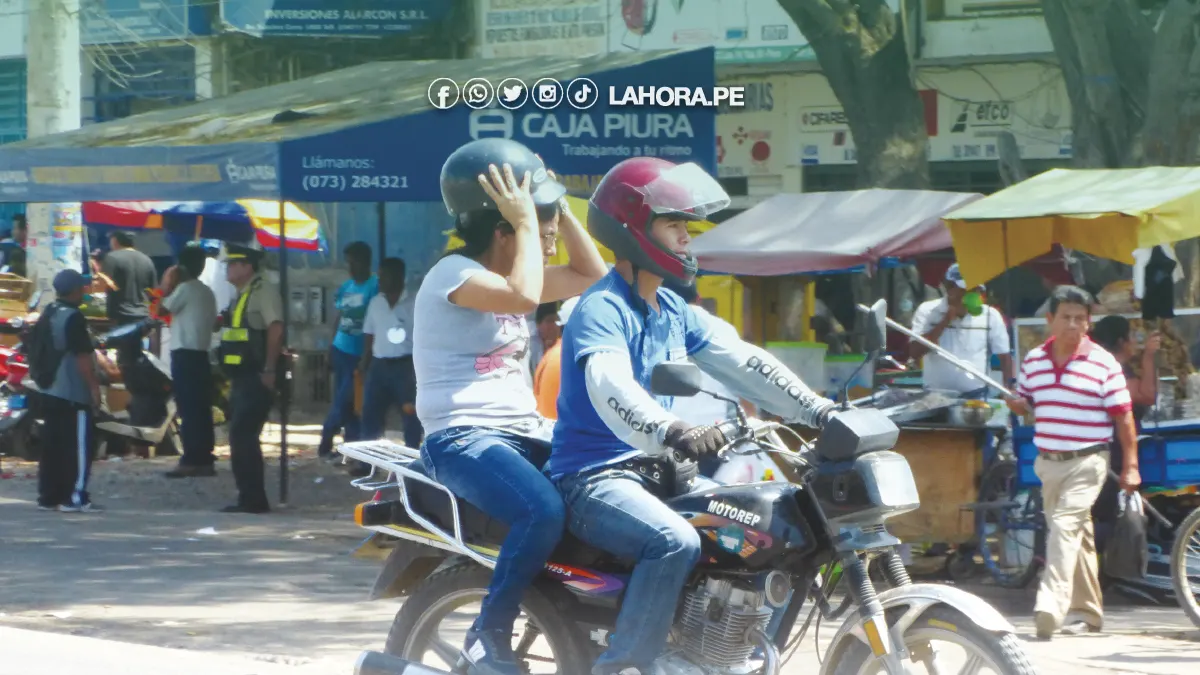 Incautarán motos por ilegal servicio de transporte público