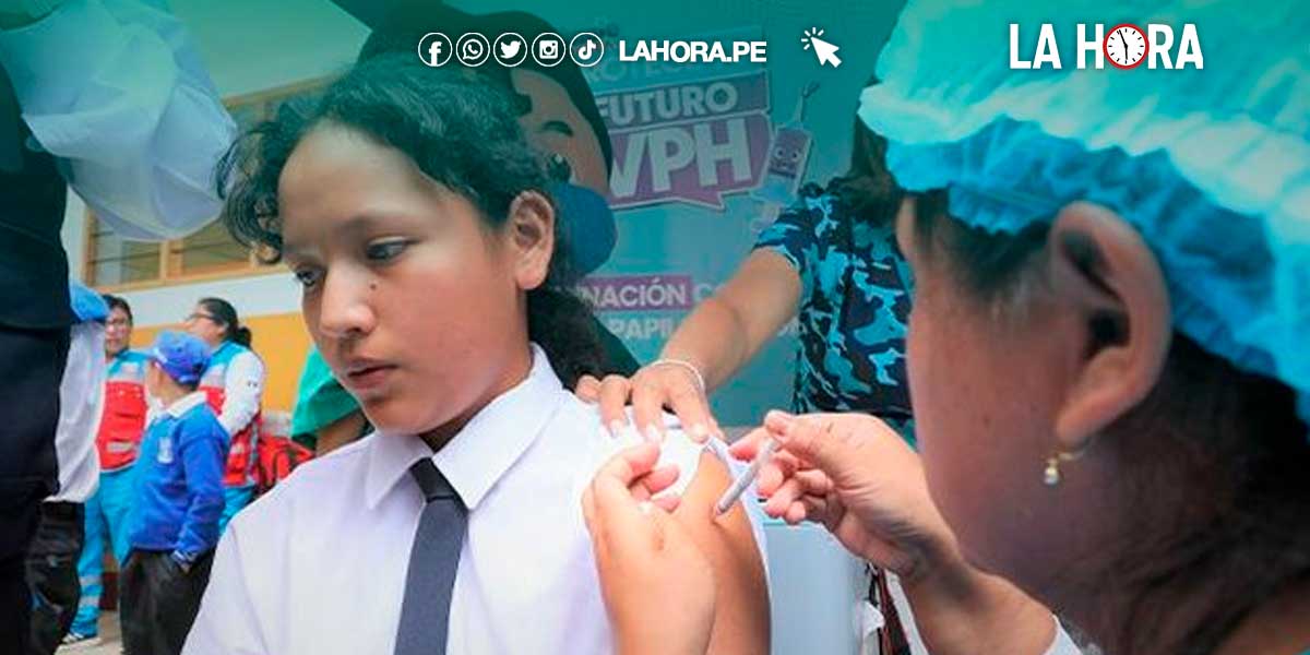 Minsa: vacunación del virus del Papiloma Humano se amplía hasta los 18 años