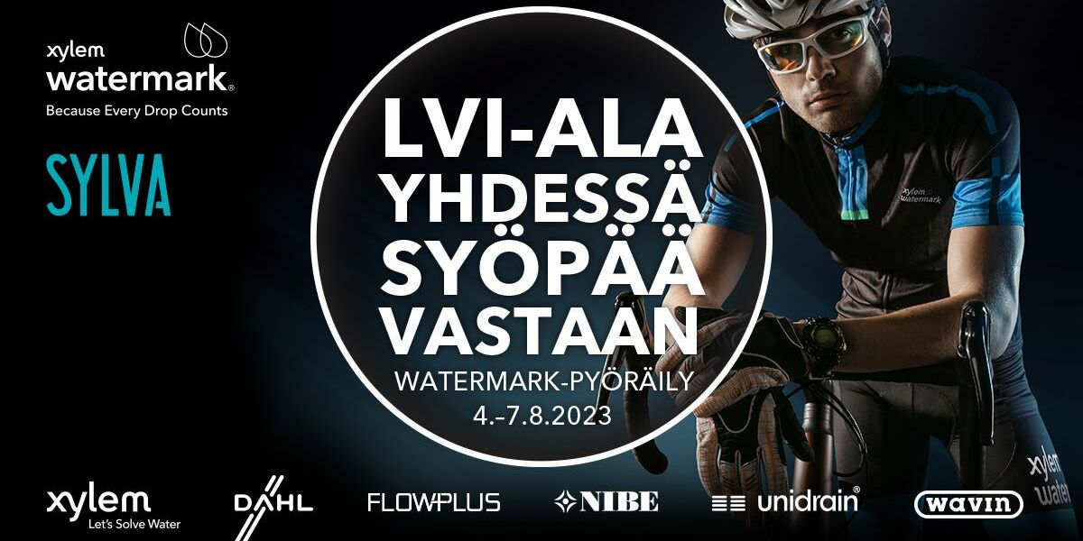 Lahti Aqua osallistuu Watermark-hyväntekeväisyyspyöräilyyn 4.-7.8.2023 - Lahti Aqua