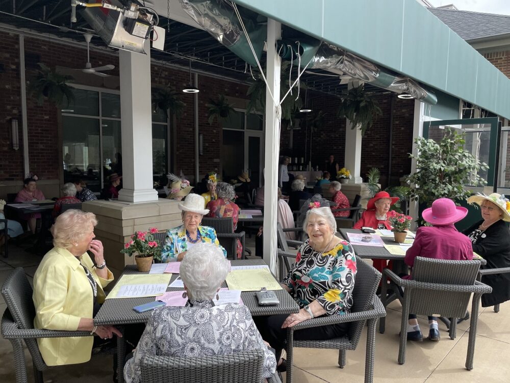 Lakewood Residents Taste Tea on the Terrace Lakewood