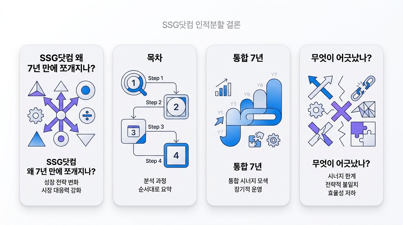 SSG닷컴 7년 만에 인적분할…신세계 남매 계열분리 마침표