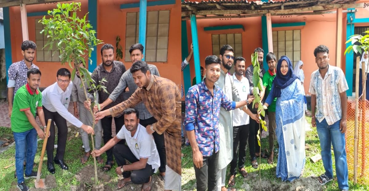 মাদক ও ক্যাসিনো বিরোধী সেমিনার ও বৃক্ষরোপণ করলো গ্রীন ভয়েসঃ