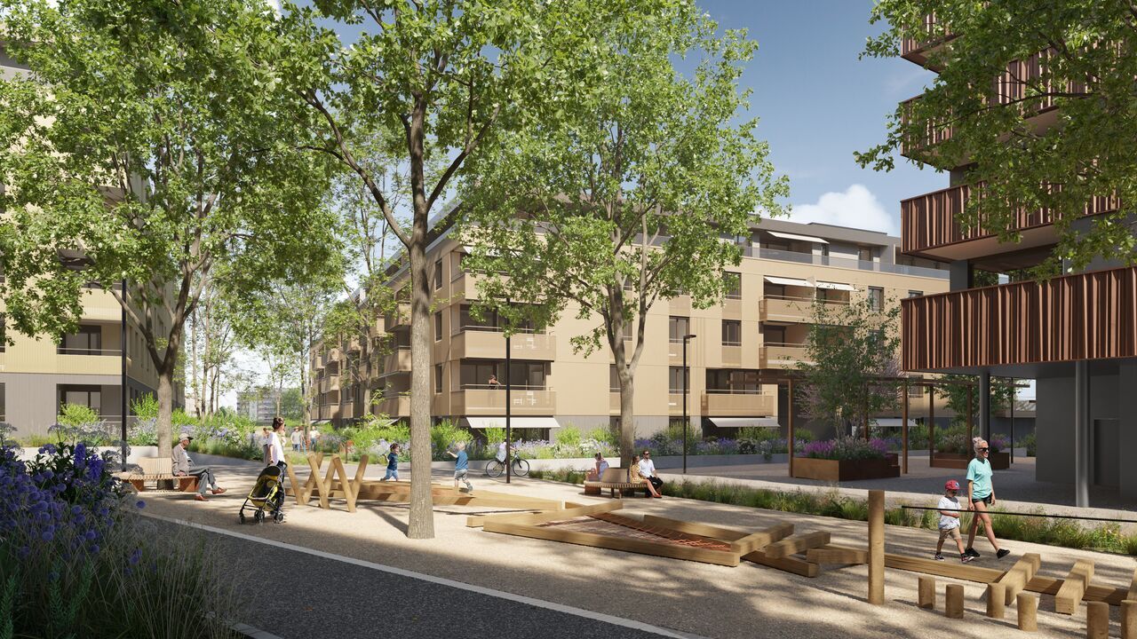 Attique contemporain de 5.5 pièces avec 2 terrasses au coeur de Nyon