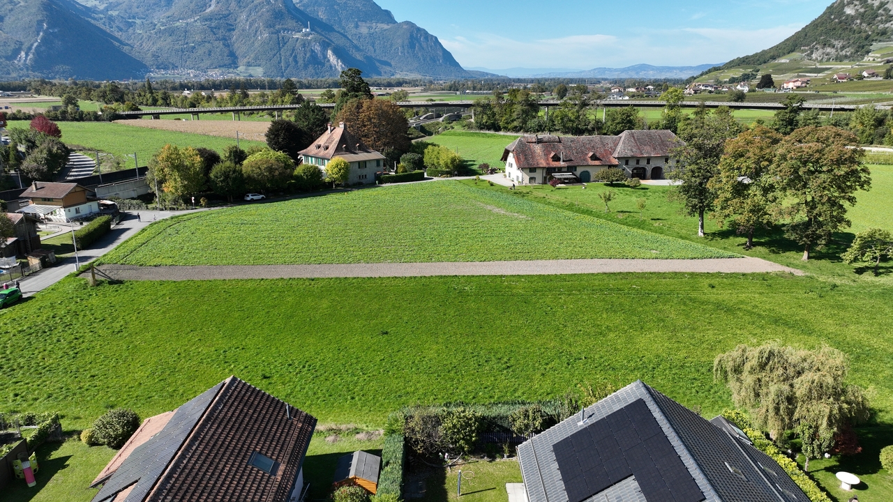 PERMIS DE CONSTRUIRE OBTENU - VILLA INDIVIDUELLE - VUE PANORAMIQUE