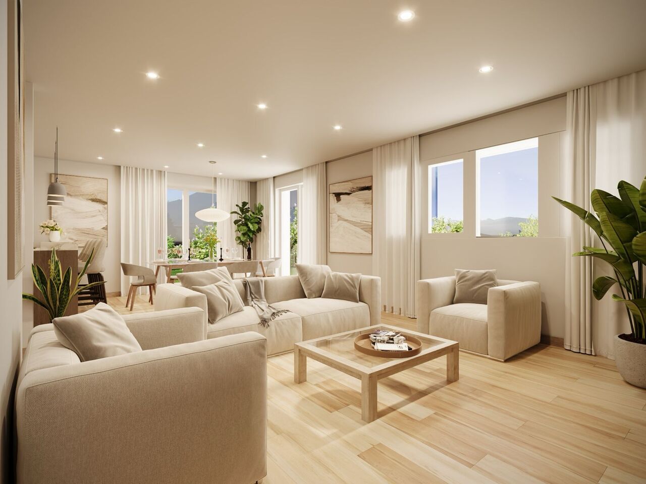 PERMIS DE CONSTRUIRE OBTENU - VILLA INDIVIDUELLE - VUE PANORAMIQUE