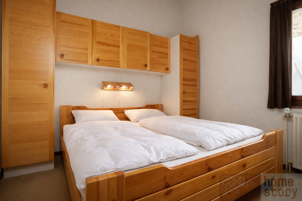 Duplex avec cheminée et balcon à Gryon – Alpes des Chaux