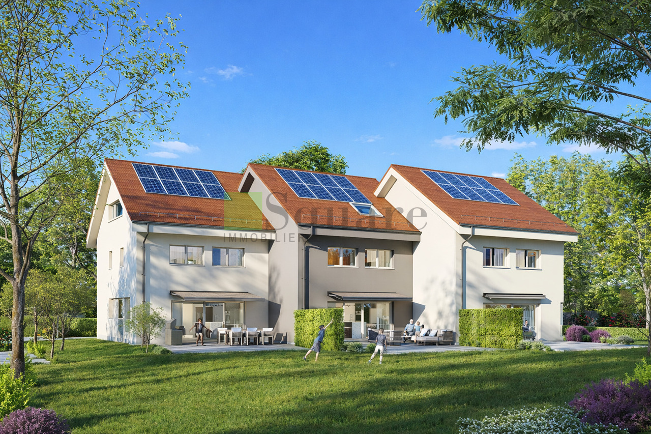 Les villas de Calamin - magnifique projet de 3 villas mitoyennes