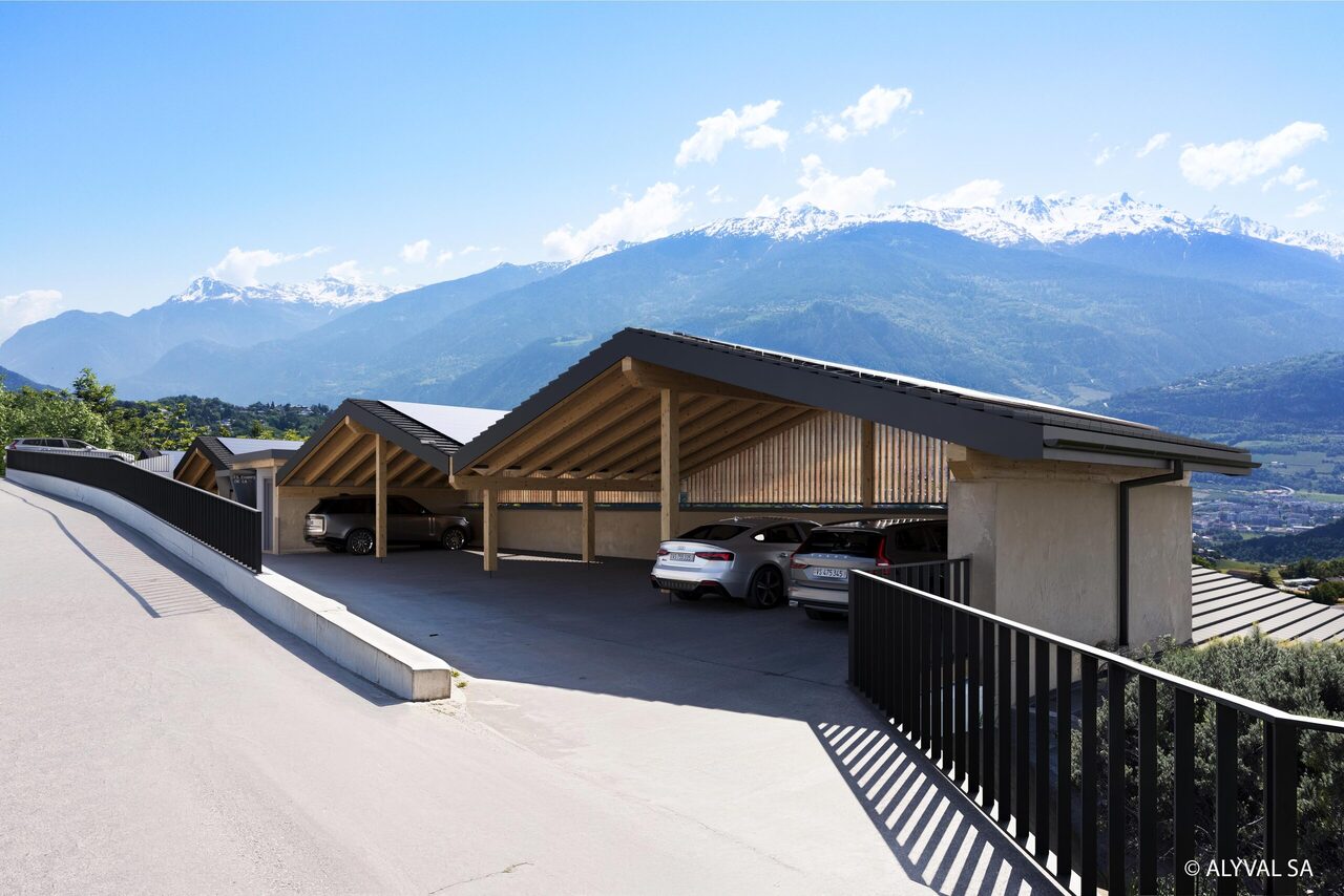 Appartement 4.5 en PPE avec une vue et un cadre de vie inégalables