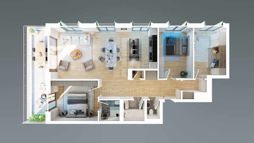 Appartement à vendre 5 pièces à 1242 Satigny - Genève