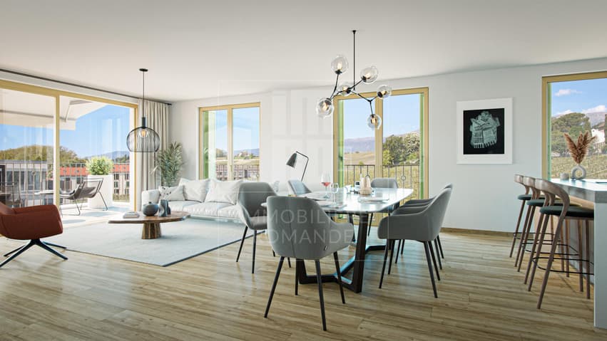 Appartement à vendre 5 pièces à 1242 Satigny - Genève