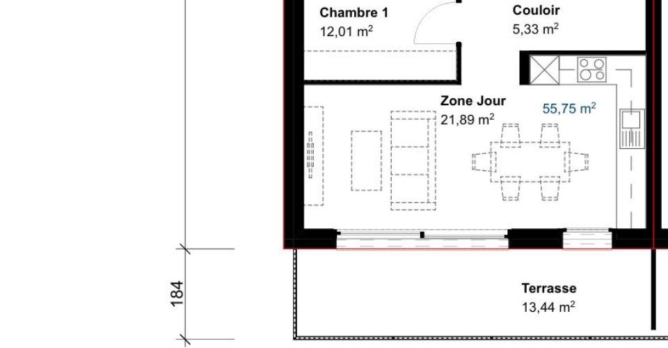 Appartement 2.5 pièces