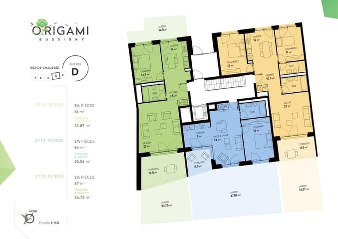 Appartement à louer 3.5 pièces à 1030 Bussigny - Vaud