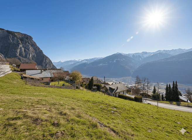 Terrain à vendre à 1912 Dugny (Leytron) - Valais