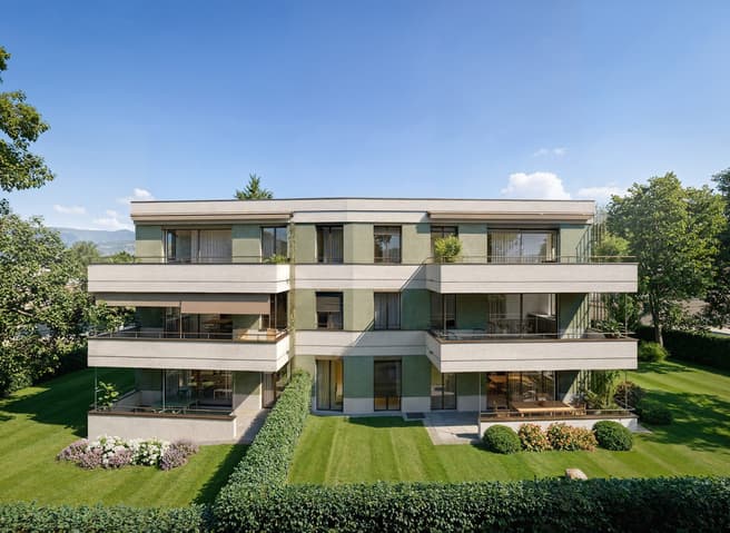 Appartement à vendre 6 pièces à 1212 Plan-les-Ouates - Genève