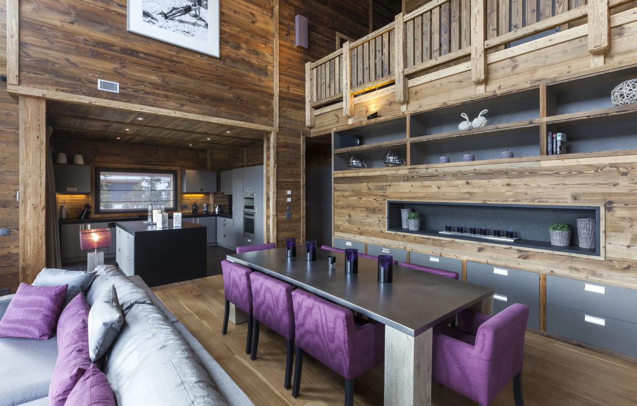 Chalet d'exception construit en résidence secondaire