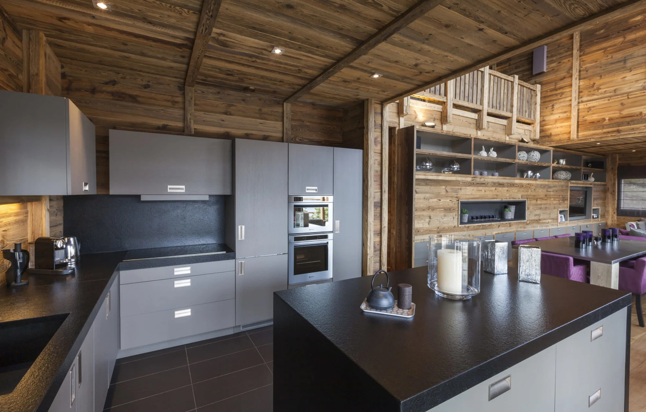 Chalet d'exception construit en résidence secondaire