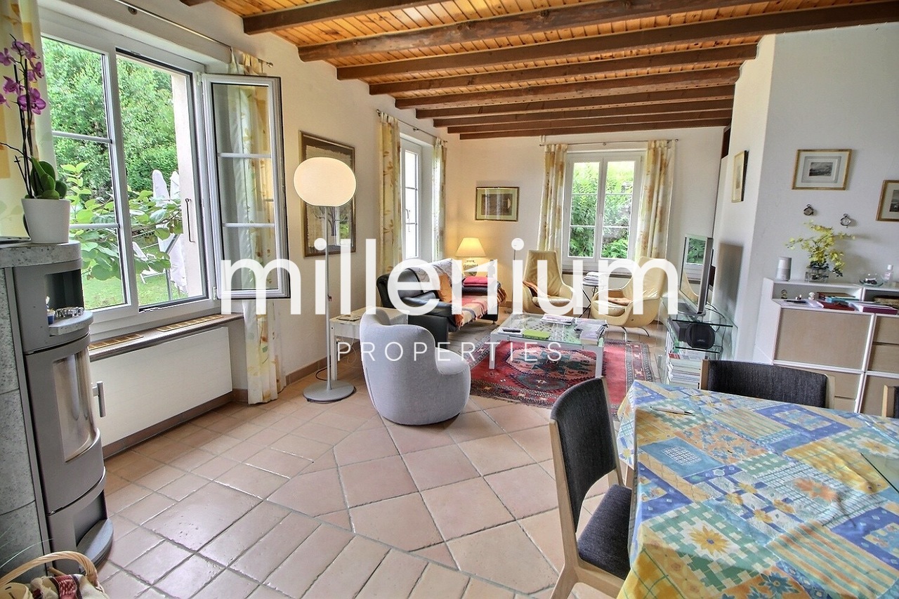 Bel appartement avec jardin et vue lac à Lausanne