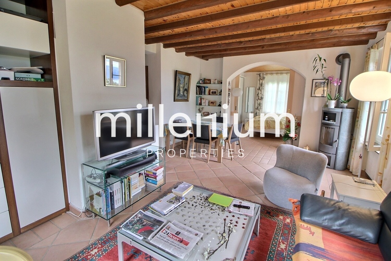 Bel appartement avec jardin et vue lac à Lausanne
