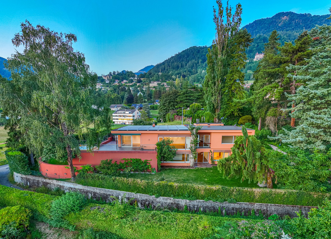 Résidence d’exception avec jardin paysager et vue panoramique sur le lac Léman 