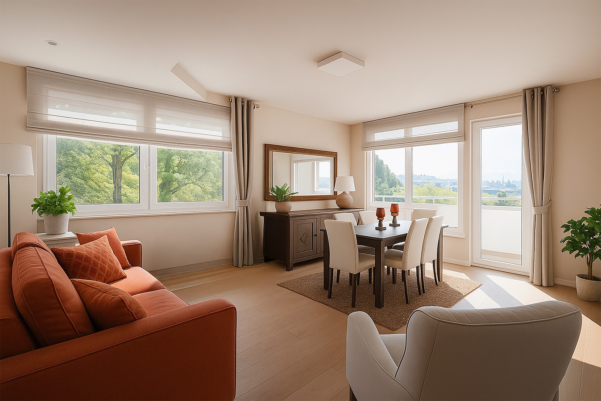 1007 Lausanne - Appartement de standing avec vue panoramique sur le lac Léman