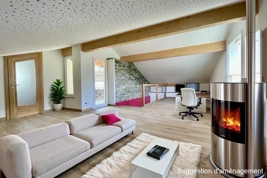 Maison villageoise pleine de charme et entièrement rénovée au coeur de Muraz à Sierre, avec local pour rendement