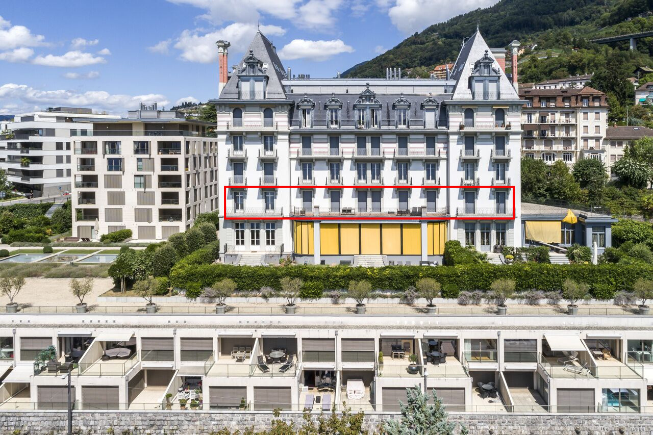 Résidence "Le National" à Montreux – Luxe et vue imprenable lac