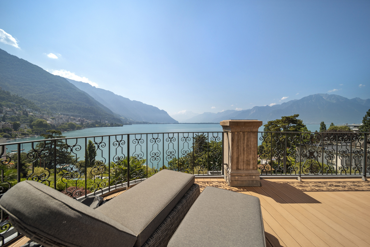 Résidence "Le National" à Montreux – Luxe et vue imprenable lac