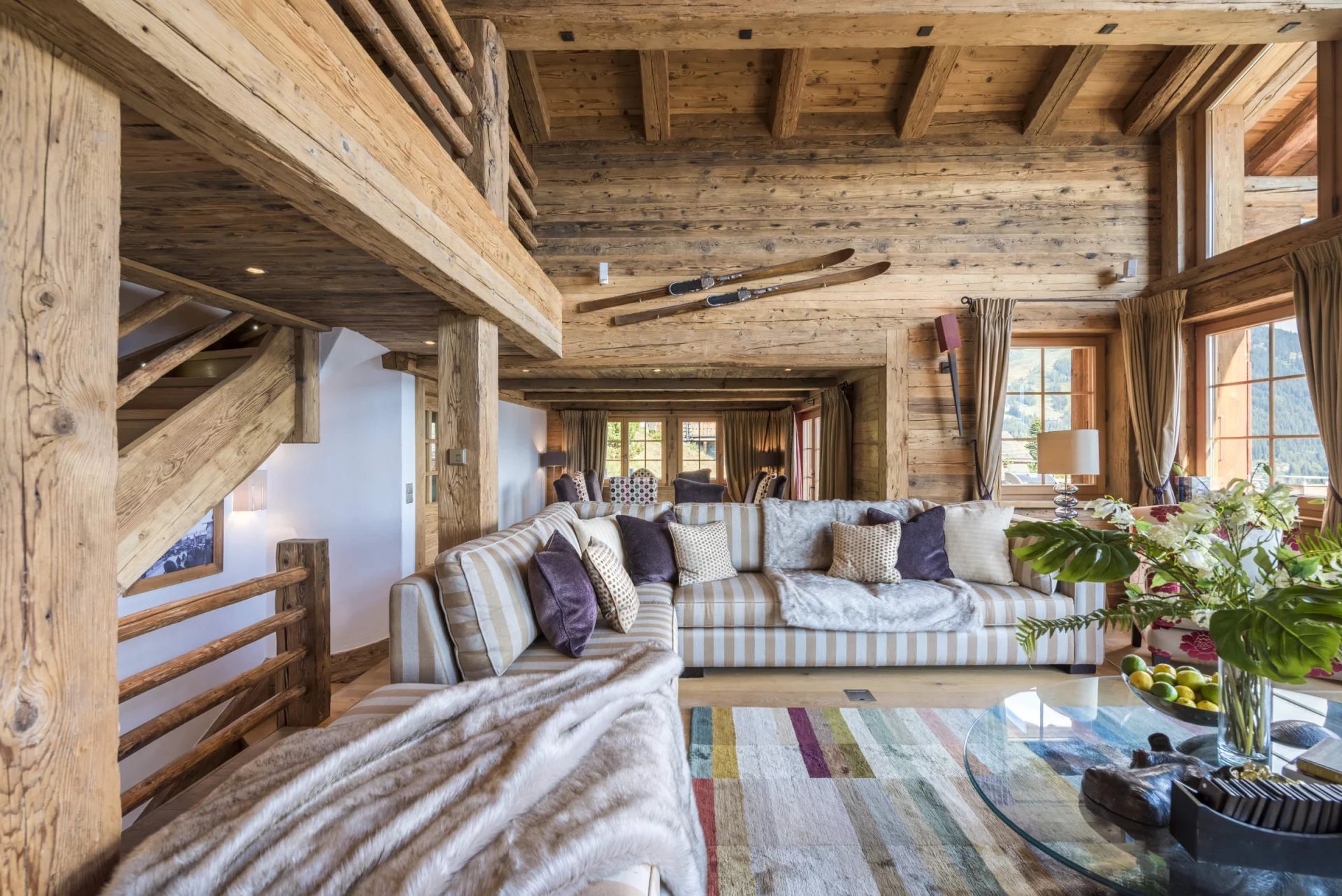 Chalet de luxe à Verbier avec jacuzzi, 11 pers, 6 suites