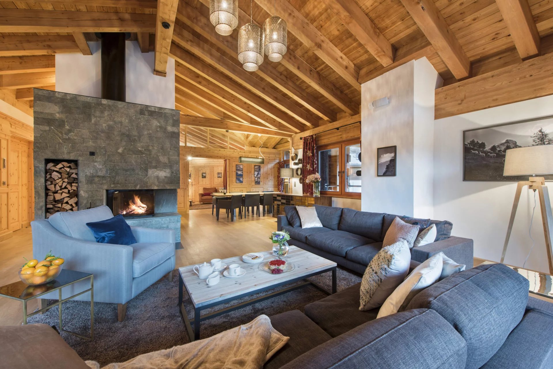 Chalet de luxe à Zermatt 20 pers ski-in piscine